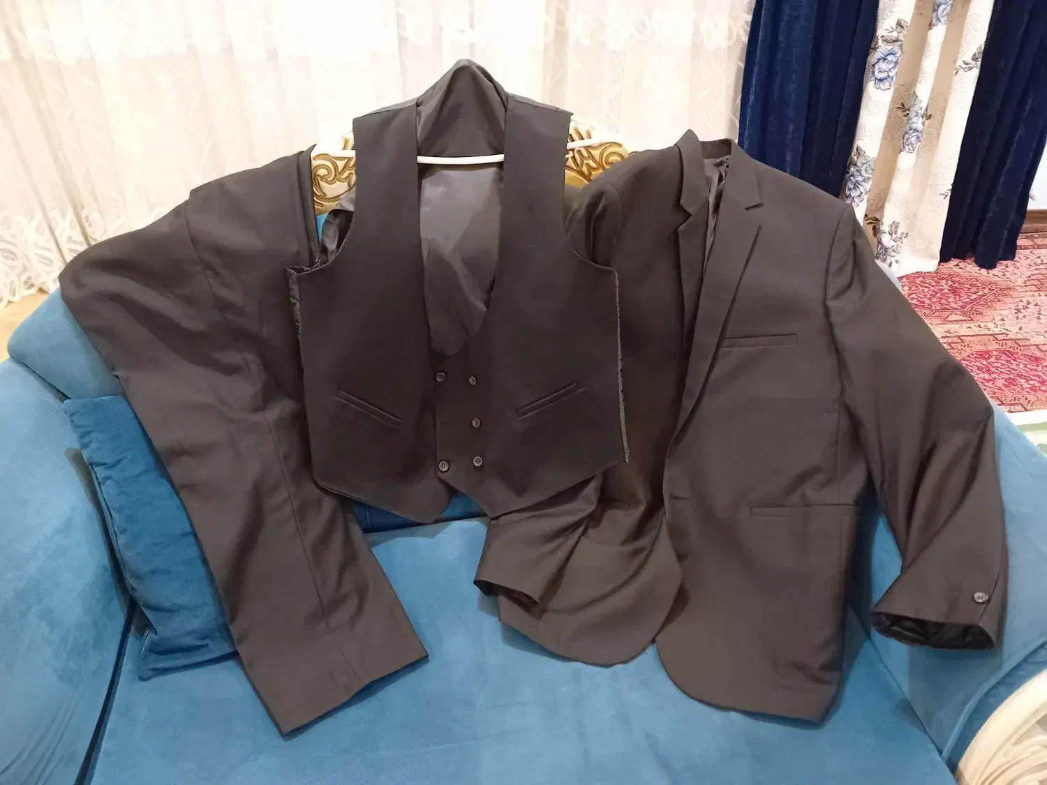 کت و شلوار مردانه خارجی ست کامل|لباس|ورامین, شهرک ولیعصر|دیوار