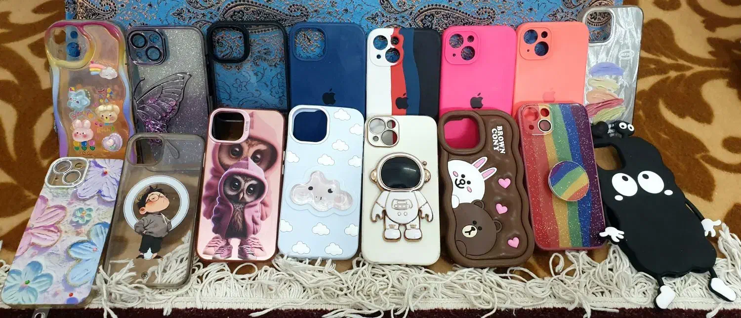 قاب اورجینال سیلیکونی و فانتزی آیفون ۱۳|لوازم جانبی موبایل و تبلت|قم, شاه ابراهیم|دیوار