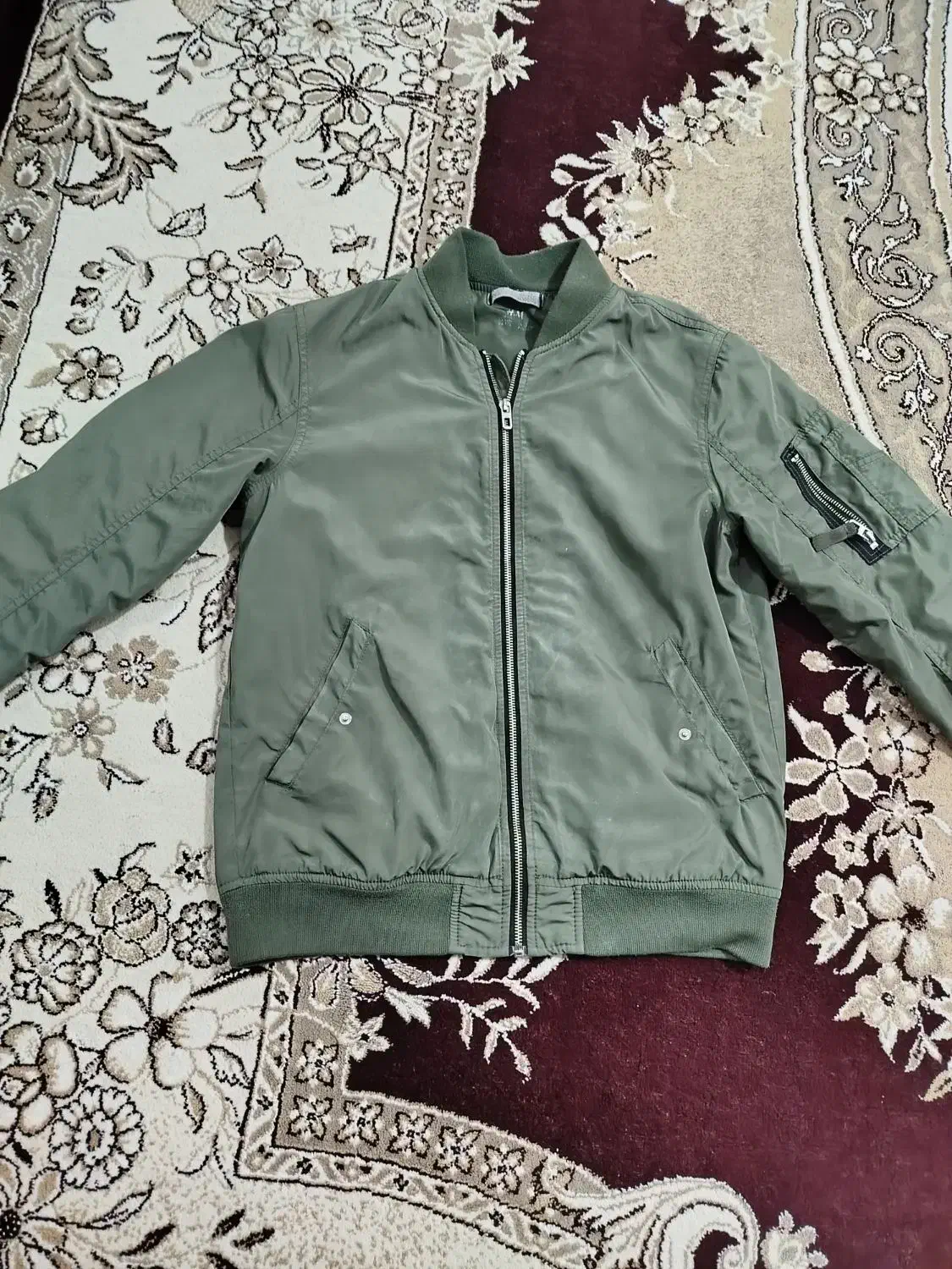 کاپشن خلبانی سبز اسپرت|لباس|خرمآباد, |دیوار