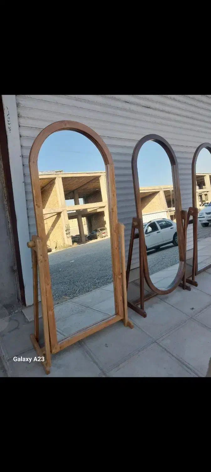 اینه قدی گنبدی چوبی|آینه|کرج, مجتمع صنفی صنعتی|دیوار