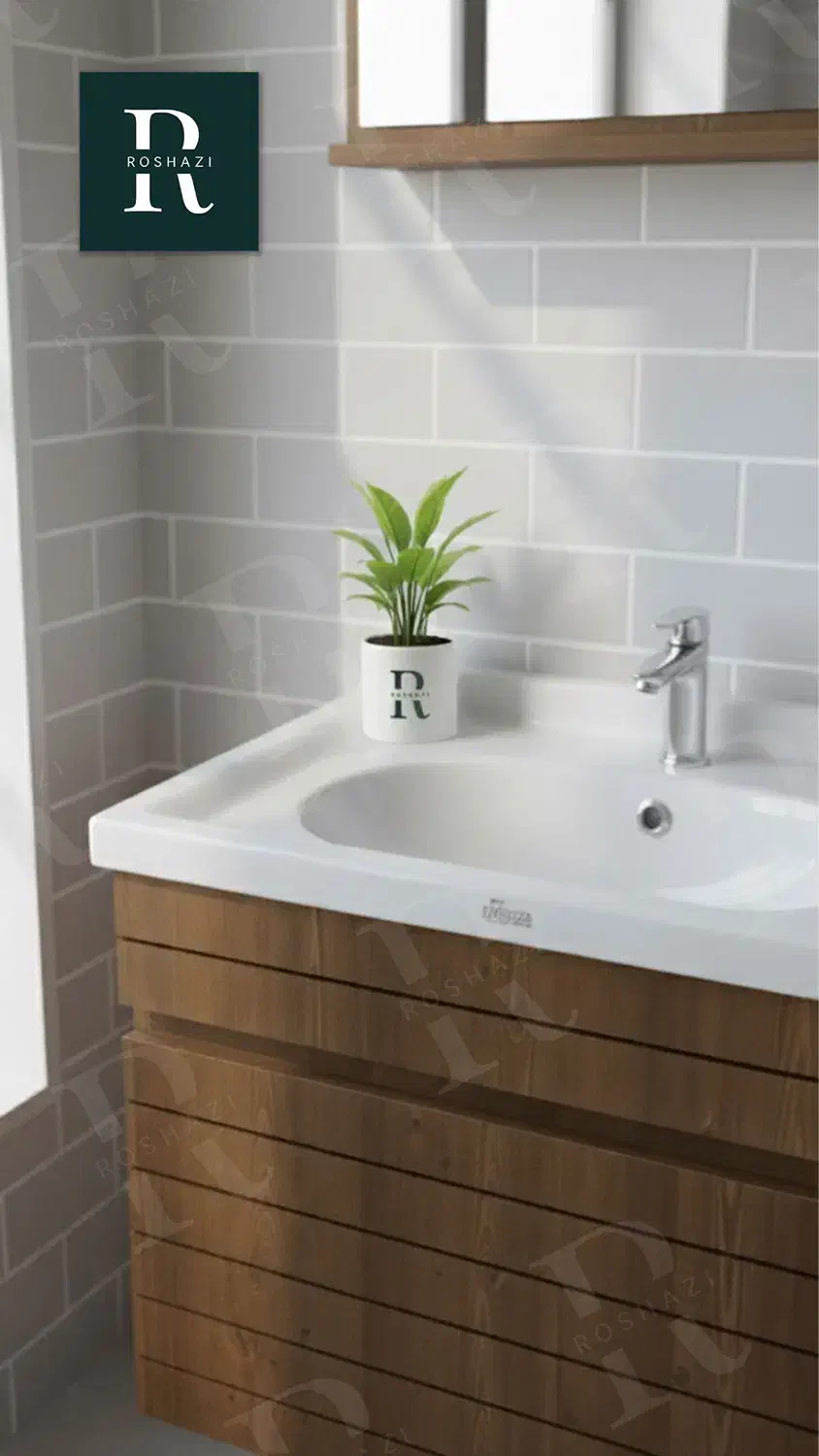 روشویی کابینتی لوکس، نقد و اقساط|لوازم حمام|یزد, |دیوار