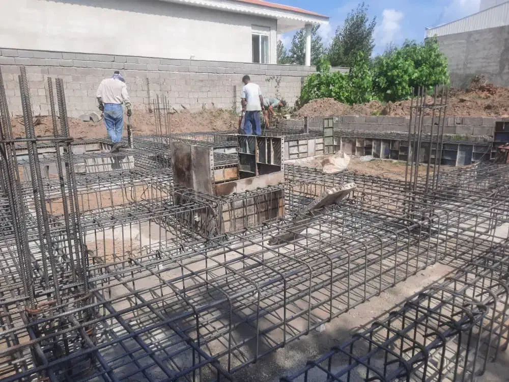 آرماتور بندی و قالب بندی و پیمانکاری|خدمات پیشه و مهارت|کیاشهر, |دیوار
