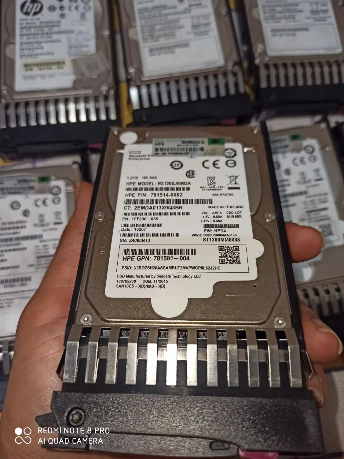 هارد سرور 1.2 10k دیتا کارتریج lto4|قطعات و لوازم جانبی رایانه|تهران, تهرانپارس غربی|دیوار