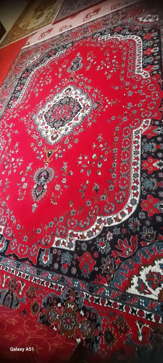 ۳ عدد فرش ۱۲متری ۵۰۰ شانه|فرش|خرم‌آباد, |دیوار