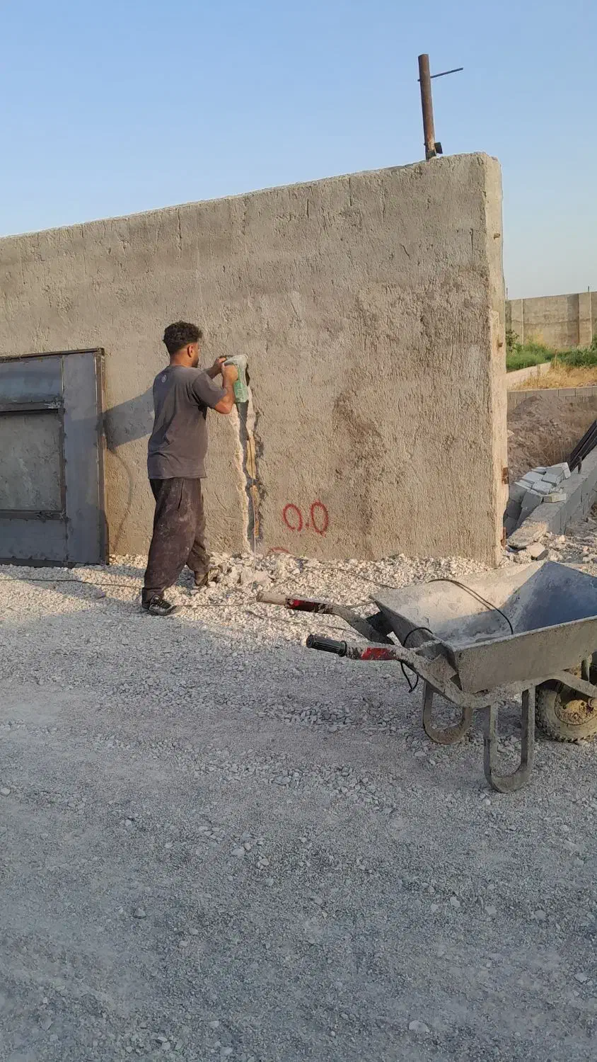 تخریب کاری وجوش کاری|خدمات پیشه و مهارت|اندیمشک, |دیوار