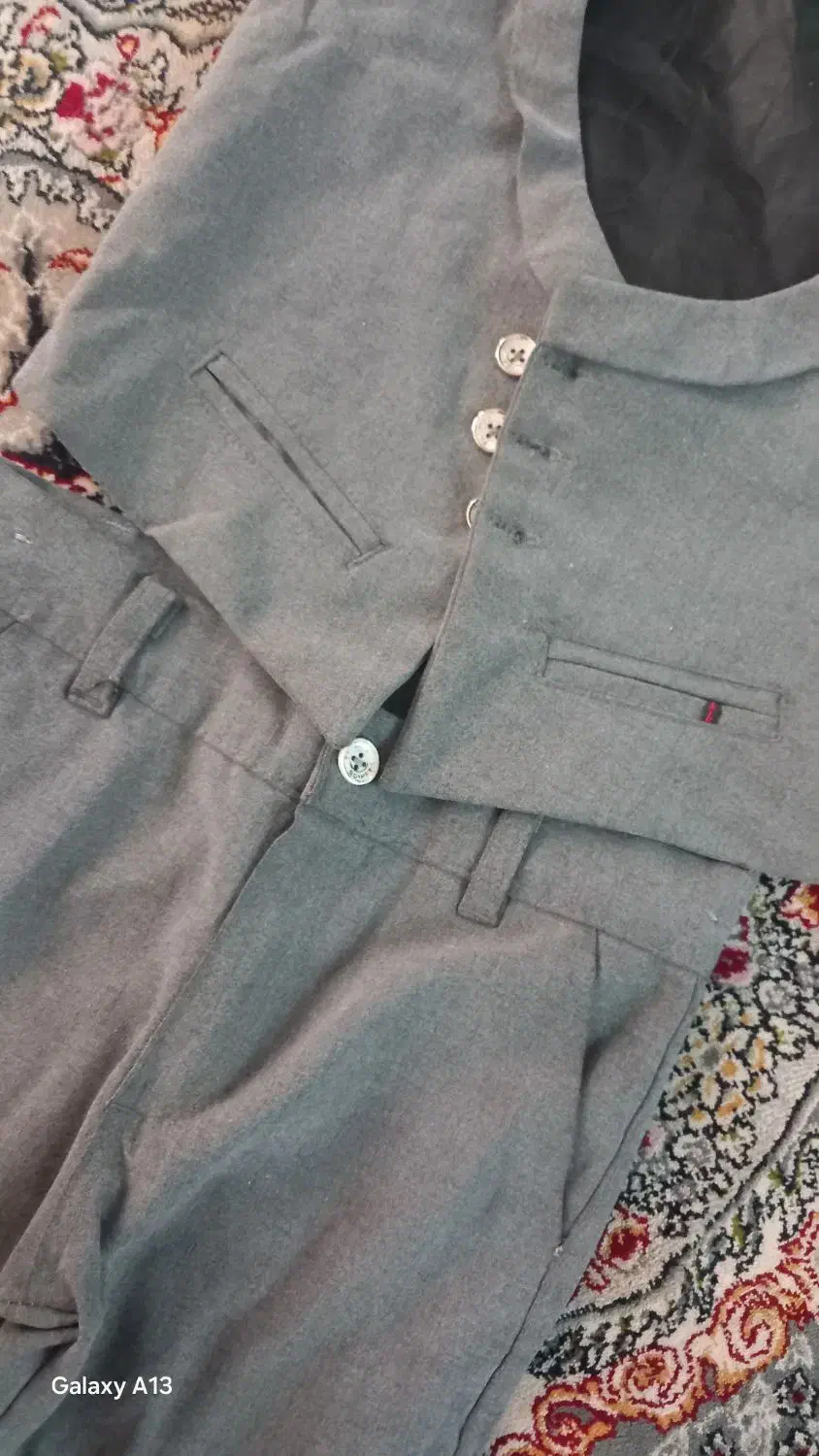 کت شلوار و جلیقه های ست پسرانه|کفش و لباس بچه|تبریز, |دیوار