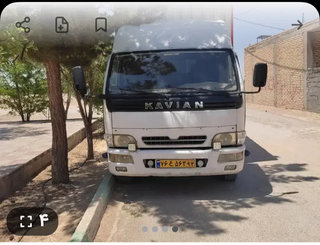 کاویان ۱۰۶ جی ال مسقف فلزی|خودرو سنگین|مروست, |دیوار