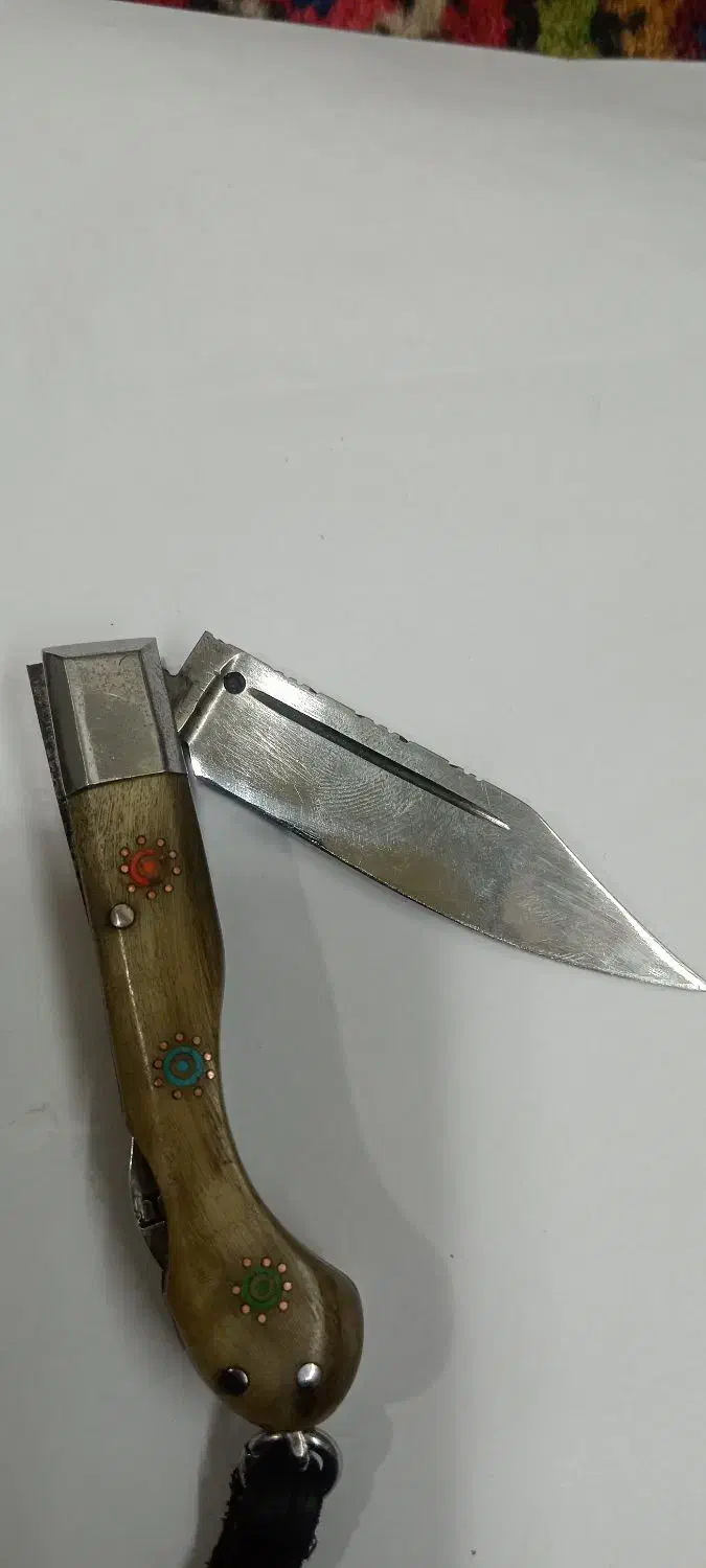 فروش یک عدد چاقوی بابا قدیمی|کلکسیون اشیاء عتیقه|مراغه, |دیوار