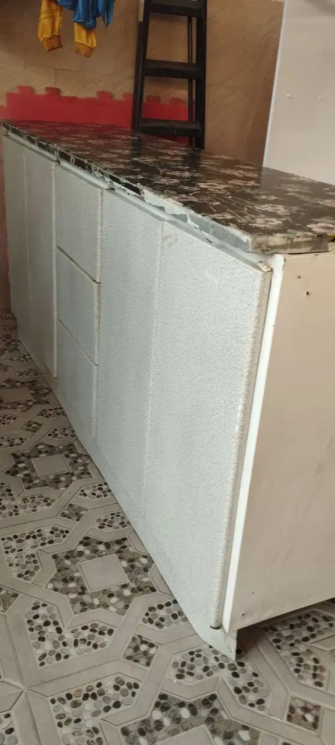 کمد فلزی با رویه سنگ مرمر|جاکفشی، کمد، دراور|کومله, |دیوار