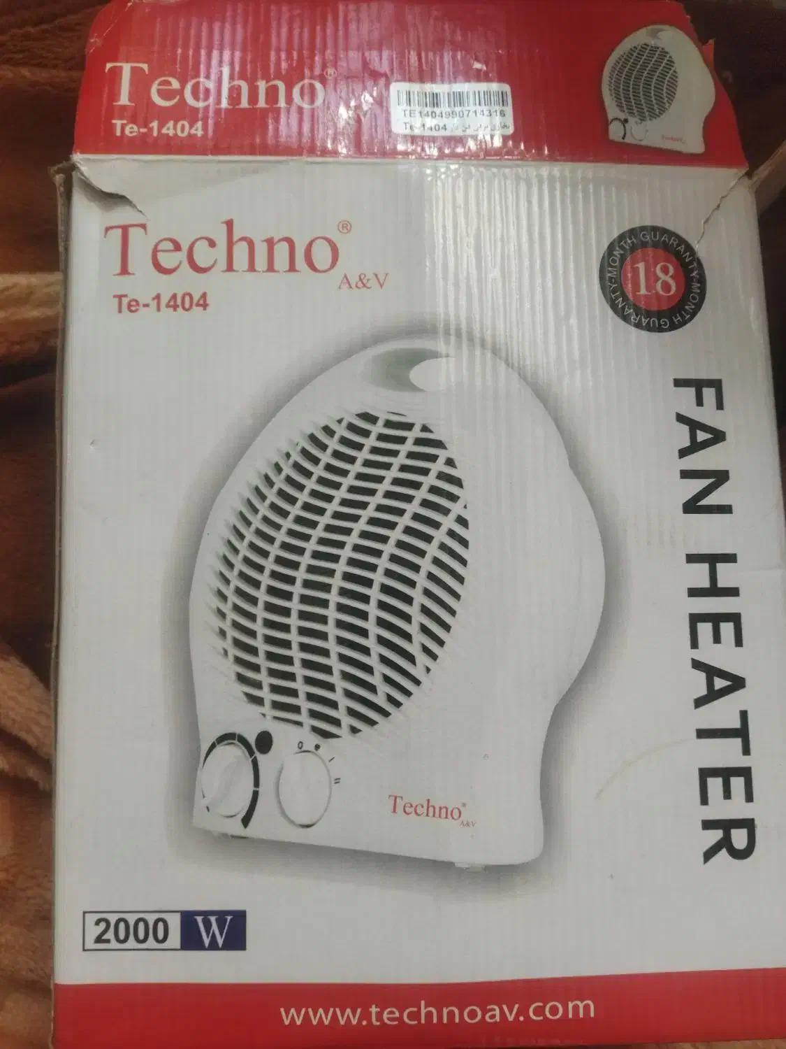 بخاری برقی رومیزی تکنو|بخاری، هیتر، شومینه|دهدشت, |دیوار