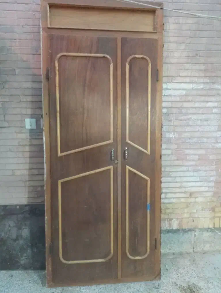 درب کمد دیواری چوبی|جاکفشی، کمد، دراور|کرمان, |دیوار