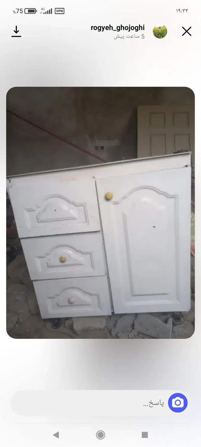 کابینت سفیدسالم وتمیز|جاکفشی، کمد، دراور|گنبد کاووس, |دیوار