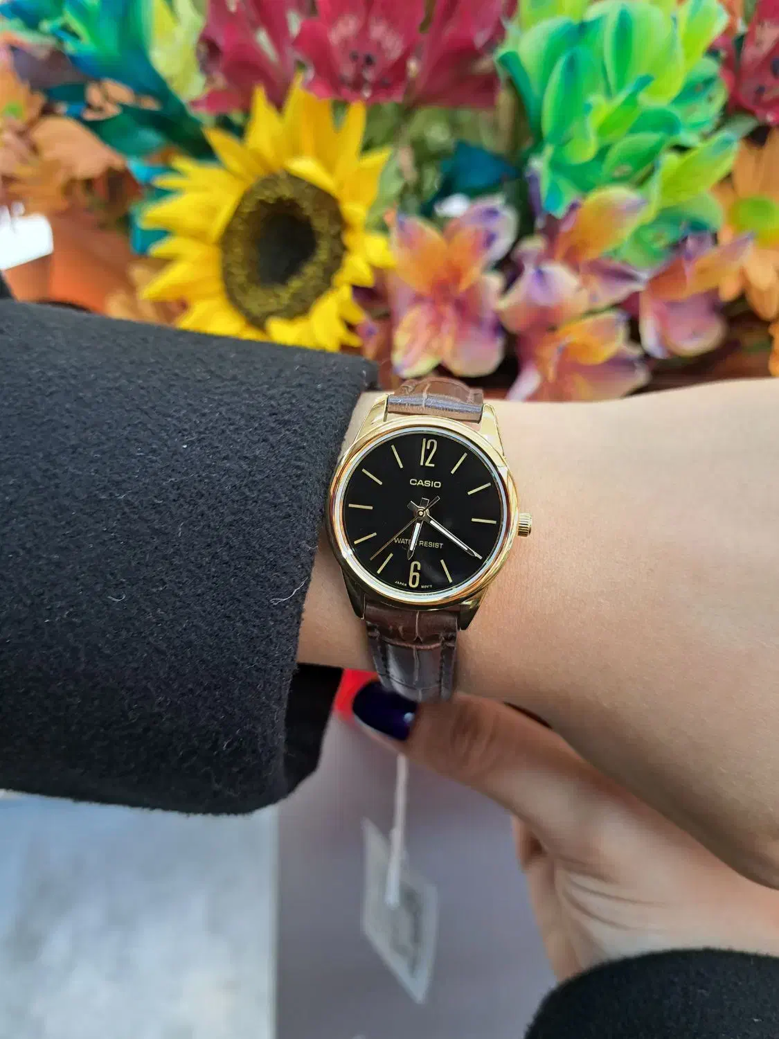 کادو روز زن و روز مادر کاسیو ژاپن بندچرم شیک|ساعت|اصفهان, قائمیه|دیوار