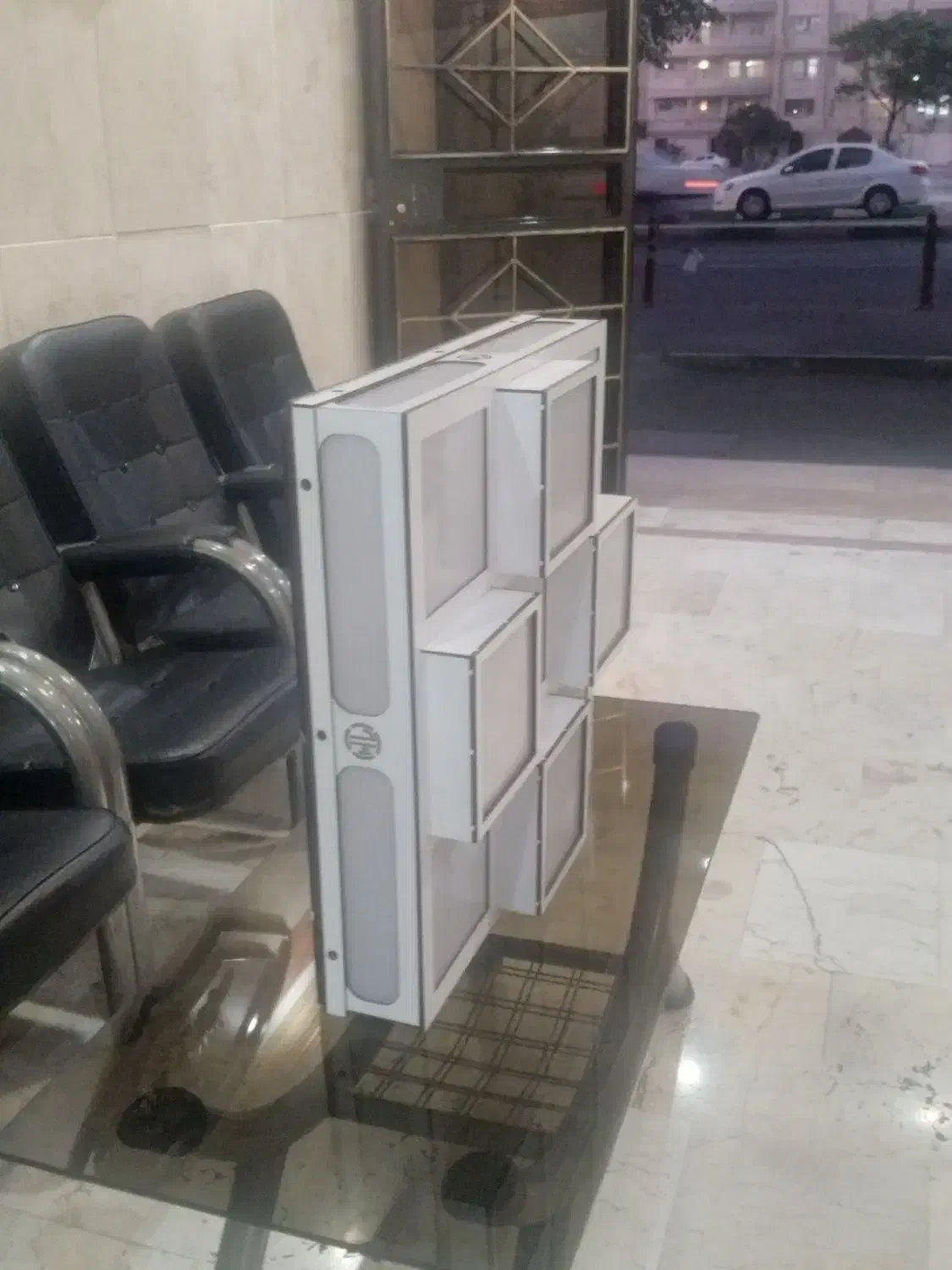 لوستر سقفی چوبی|لوستر و چراغ آویز|باقرشهر, |دیوار