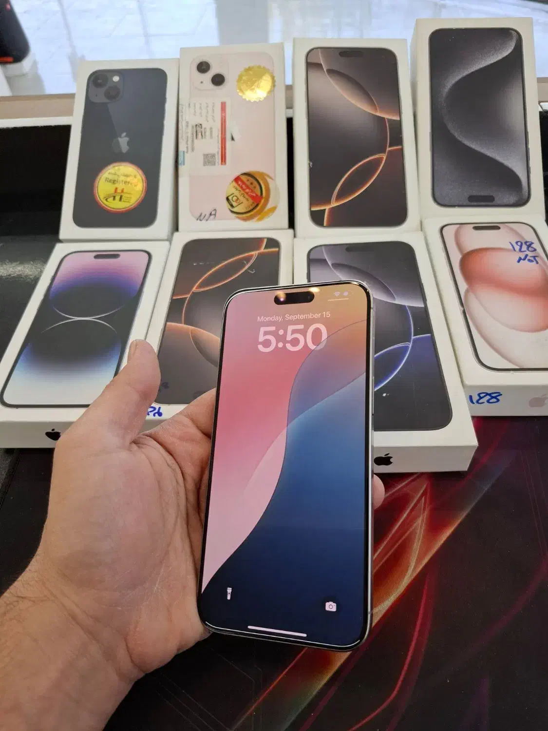 اپل iPhone 15 Pro Max با حافظهٔ ۲۵۶ گیگابایت|موبایل|کوهدشت, |دیوار
