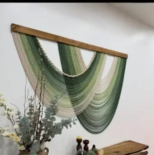 دیوارکوب مکرومه ویژه عید کادوی عیدی بومریس مکزومه|صنایع دستی و سایر لوازم تزئینی|تهران, شادآباد|دیوار