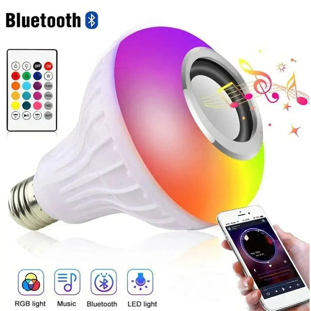 یک گجت چندکاره جدید لامپ هوشمند و اسپیکر بلوتوث|لامپ و چراغ|تهران, سعادتآباد|دیوار