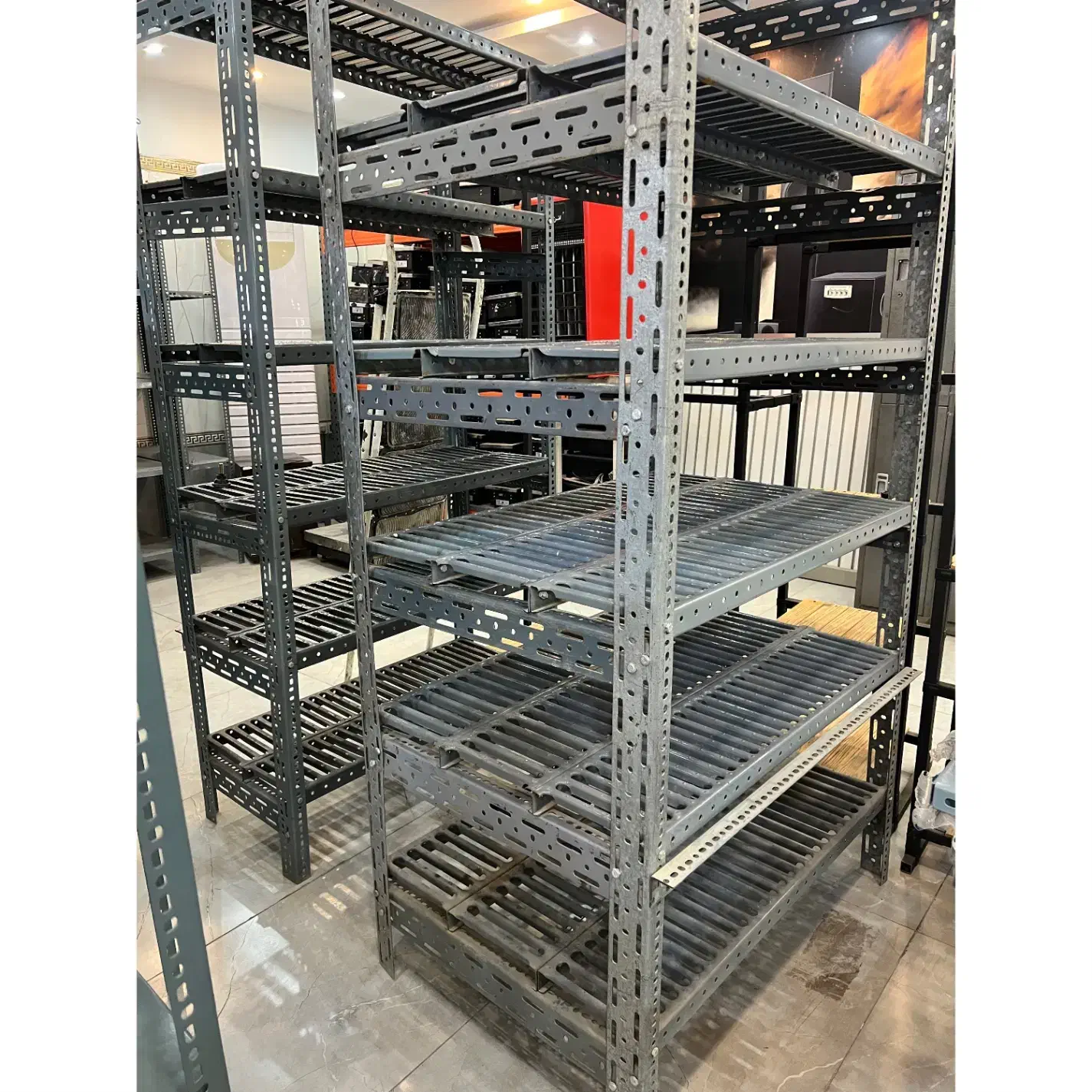 قفسه و طبقات انباری|کتابخانه، شلف، قفسههای دیواری|چهاردانگه (تهران), |دیوار