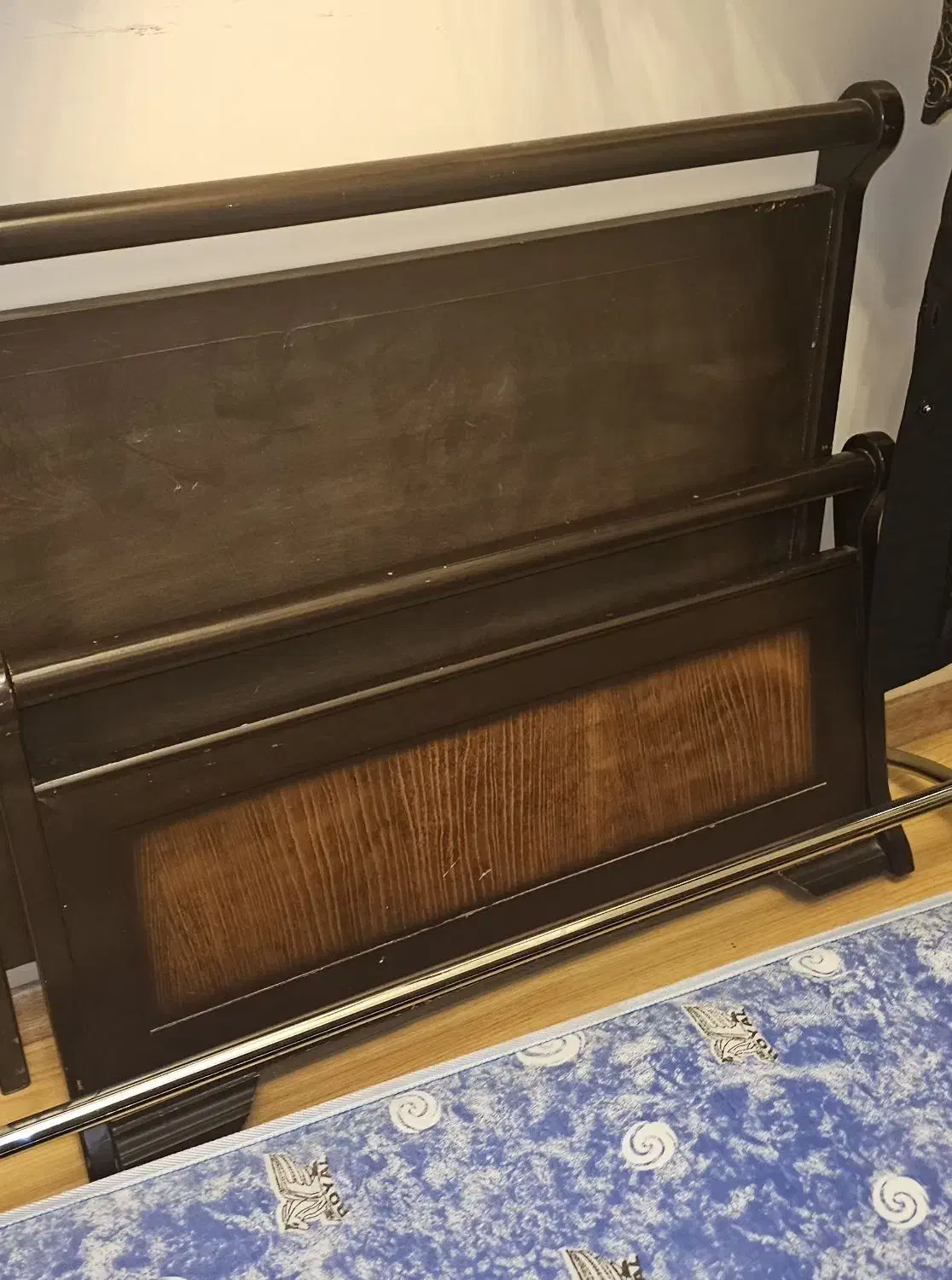 تخت خواب تک نفره چوبی|تشک تختخواب|تبریز, |دیوار