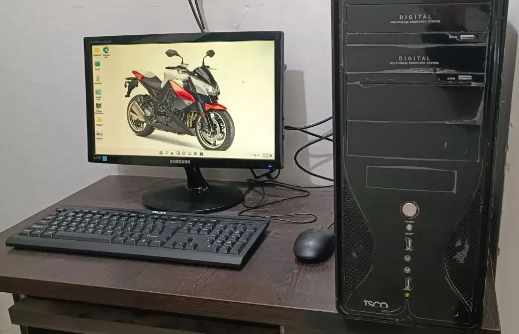 کامپیوتر TSCO i7 3770 Ram8G SSD128G HDD500G LED19|رایانه رومیزی|قزوین, |دیوار