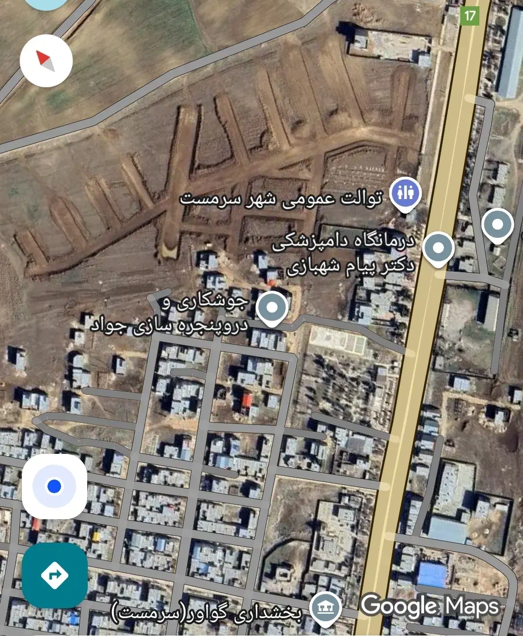 زمین دوبر نیرو انتظامی|فروش زمین و ملک کلنگی|گوآور, |دیوار