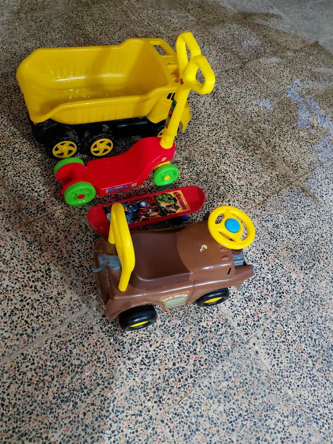 ماتر اسکوتر اسکیت کامیون نشکن|اسباببازی بچه|کهنوج, |دیوار