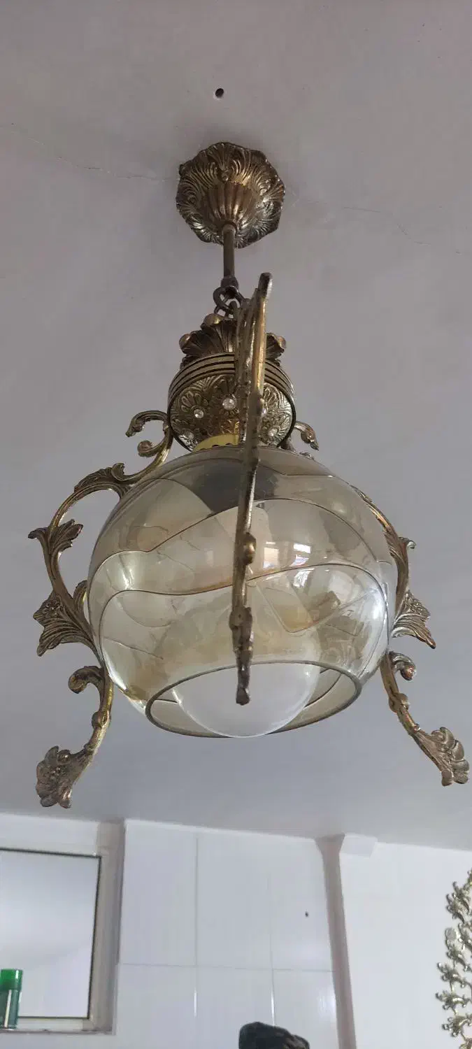 لوستر|لوستر و چراغ آویز|اردبیل, |دیوار