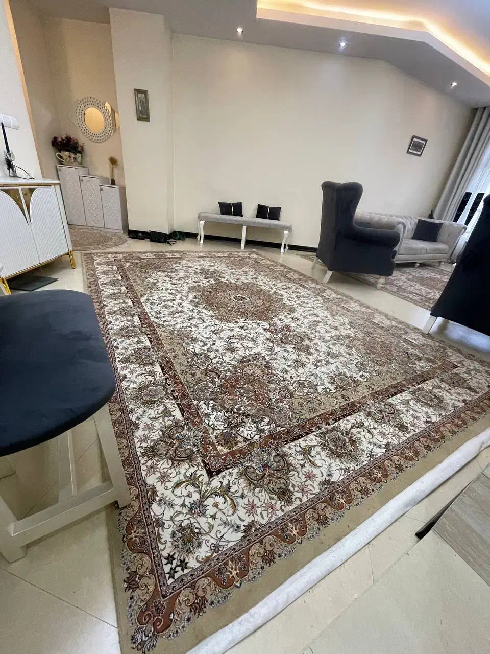 فرش  ماشینی ۹متری|فرش|کرج, کوی زنبق|دیوار