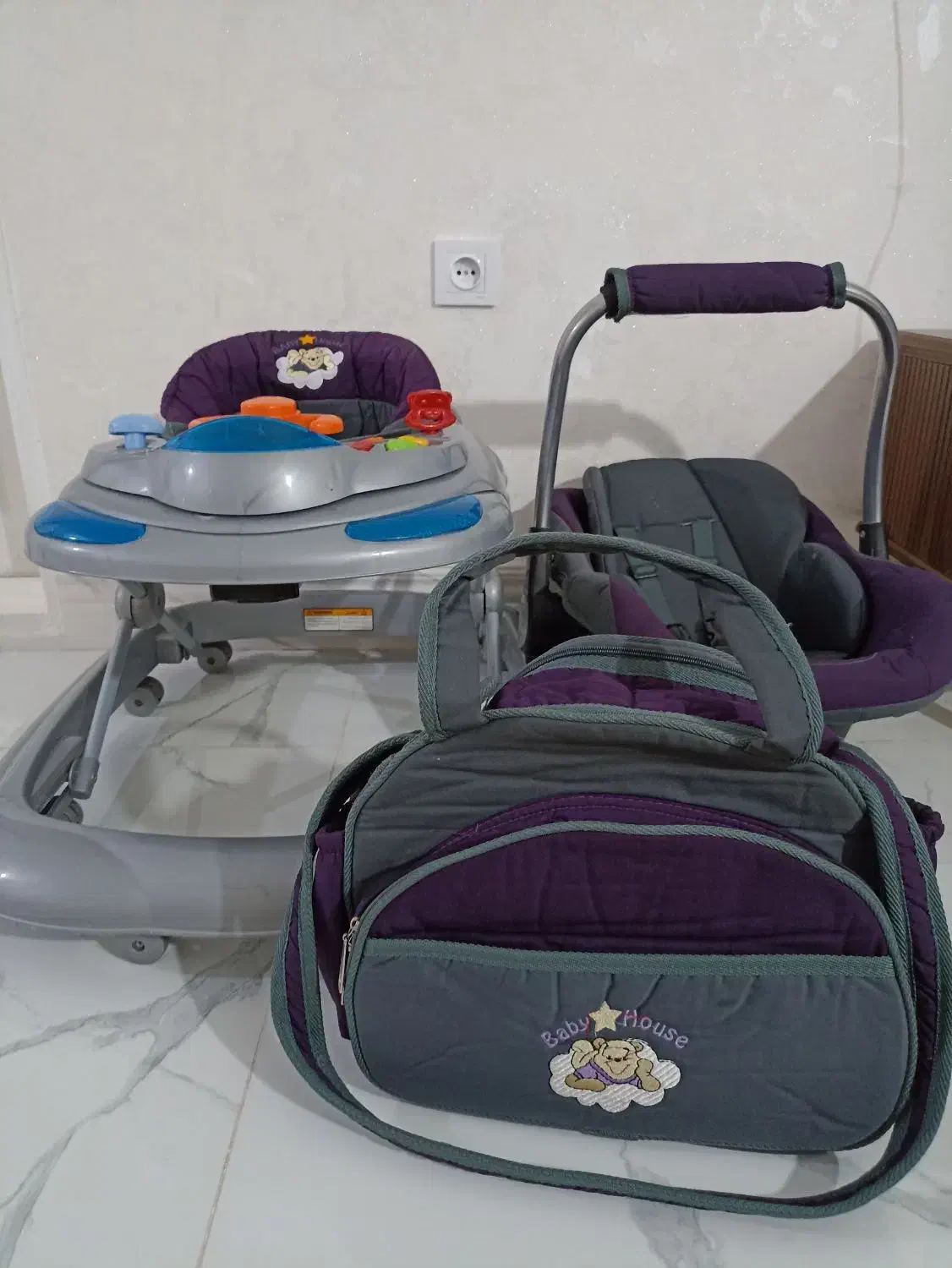 ست کیف و کمک مادر و کریر کودک|اسباب و اثاث بچه|نقده, |دیوار