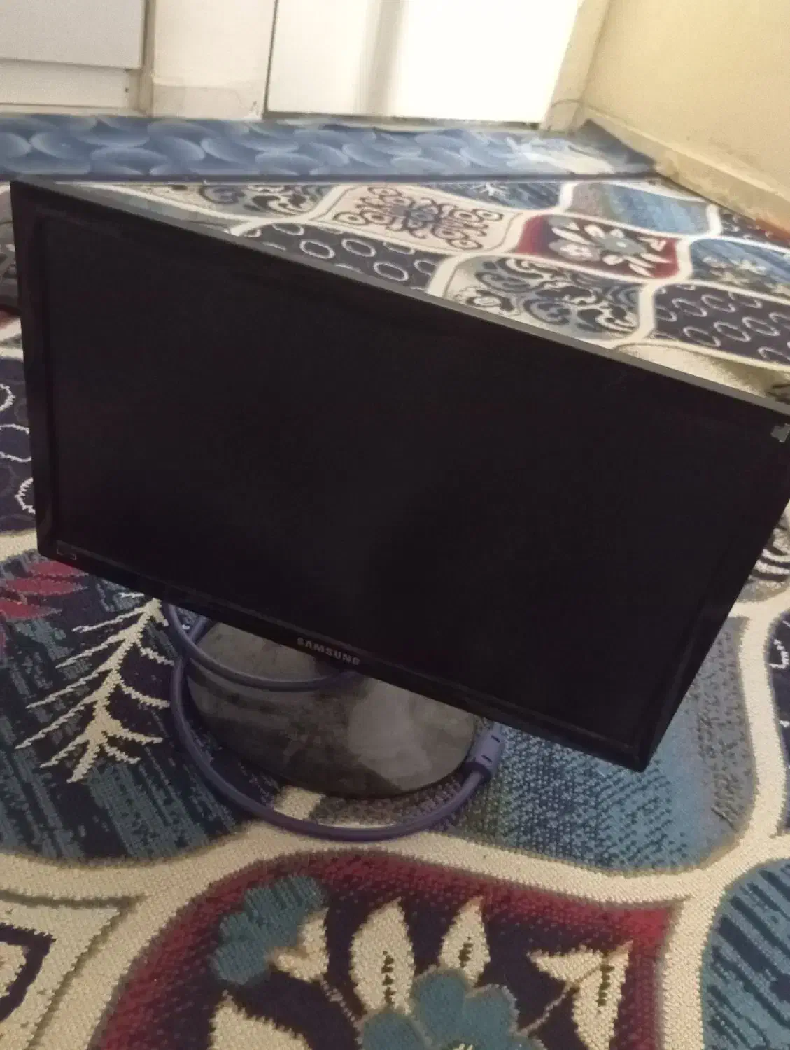 مانیتور سامسونگ hd بعلاوه موس و کیبورد|قطعات و لوازم جانبی رایانه|پرند, فاز ۶|دیوار