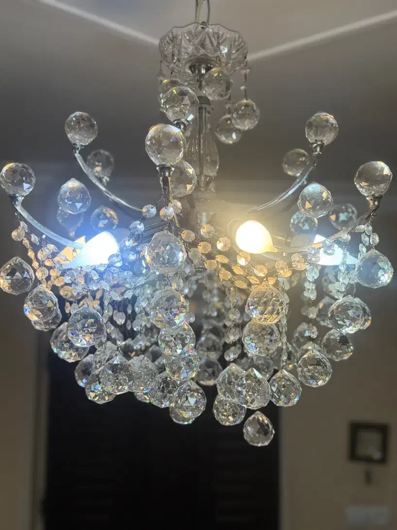 لوستر کریستالی|لوستر و چراغ آویز|تهران, صد دستگاه|دیوار