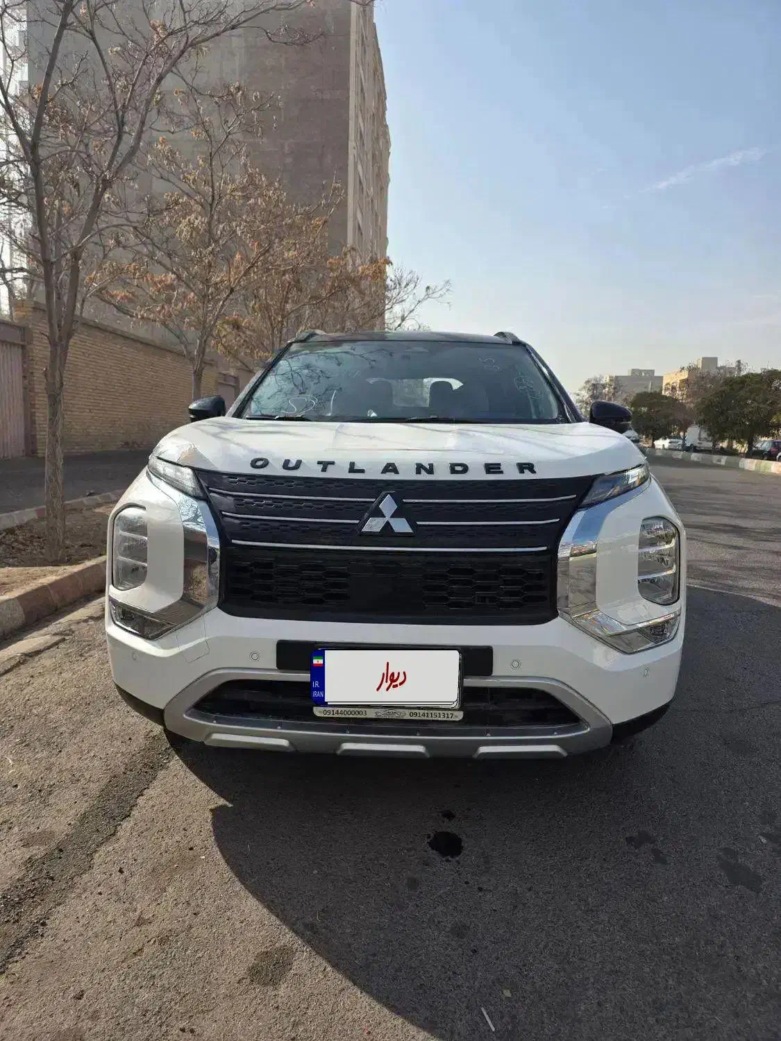 میتسوبیشی اوتلندر ارس پلاک دائم|خودرو سواری و وانت|تبریز, |دیوار