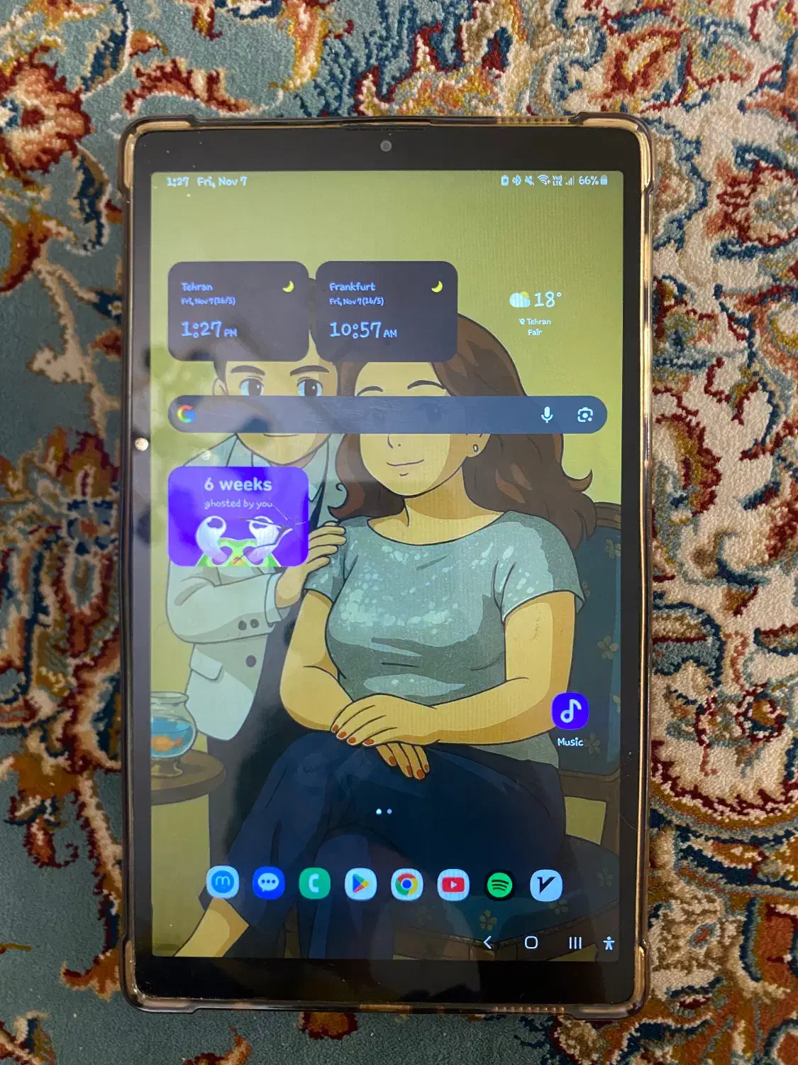 تبلت سامسونگ مدل galaxy tab A7 Lite|تبلت|تهران, تهرانپارس غربی|دیوار