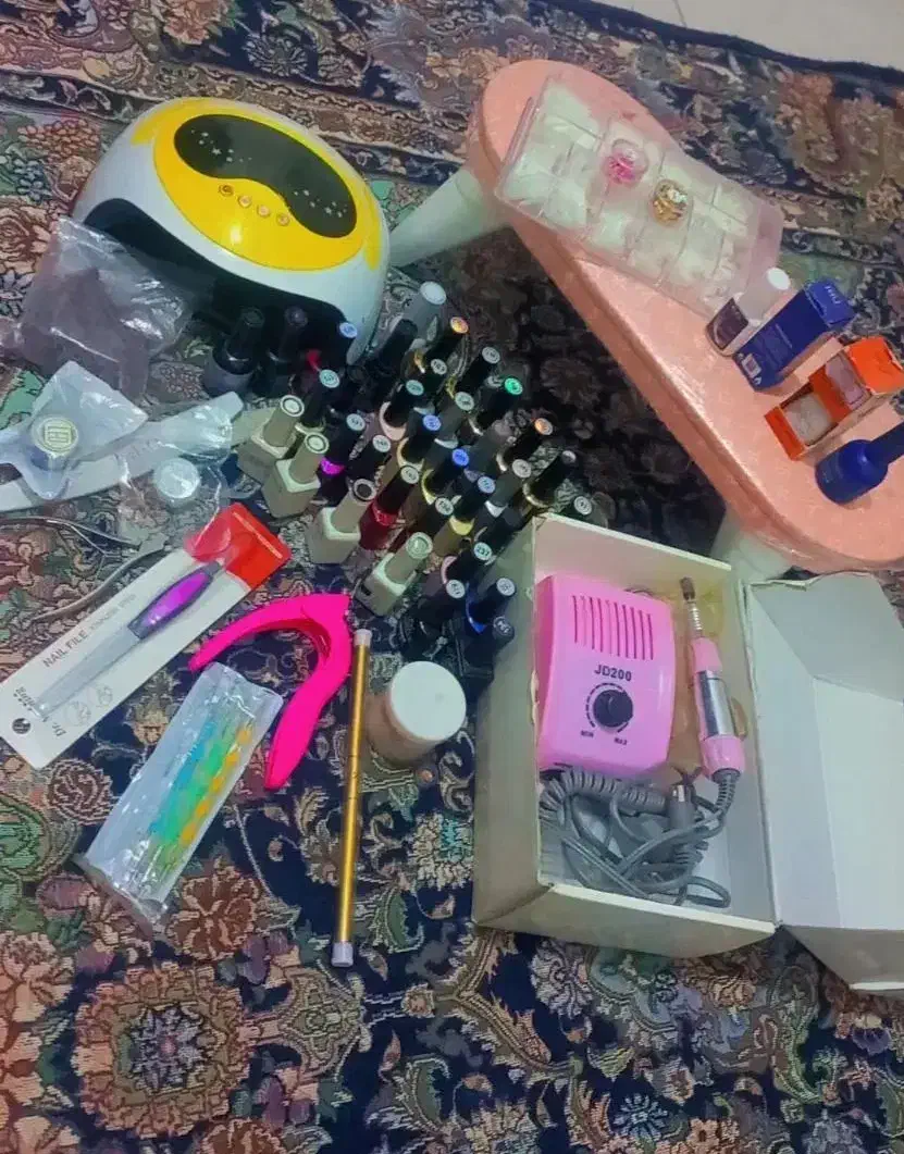 وسایل کاشت ناخن|آرایشی، بهداشتی، درمانی|اهواز, پردیس|دیوار