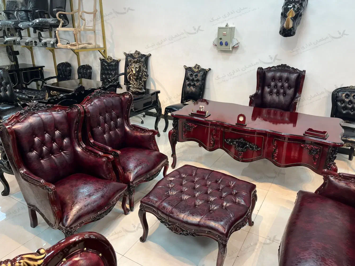 مبلمان اداری کویین بلژیکی شیک|دفتر کار|تهران, شهرک ولیعصر شمالی|دیوار