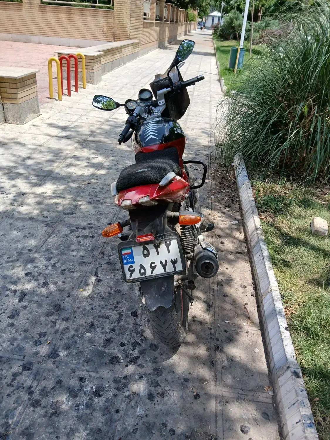 موتوتر مزایده پالس ۱۸۰ باجاج|موتورسیکلت|بروجرد, |دیوار