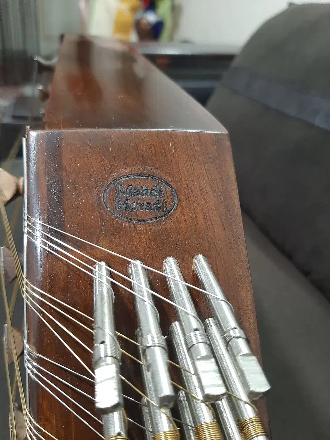 سنتور ۳ مهر تمام گردو استاد مرادی|سازهای سنتی|تهران, شهرک رضویه|دیوار