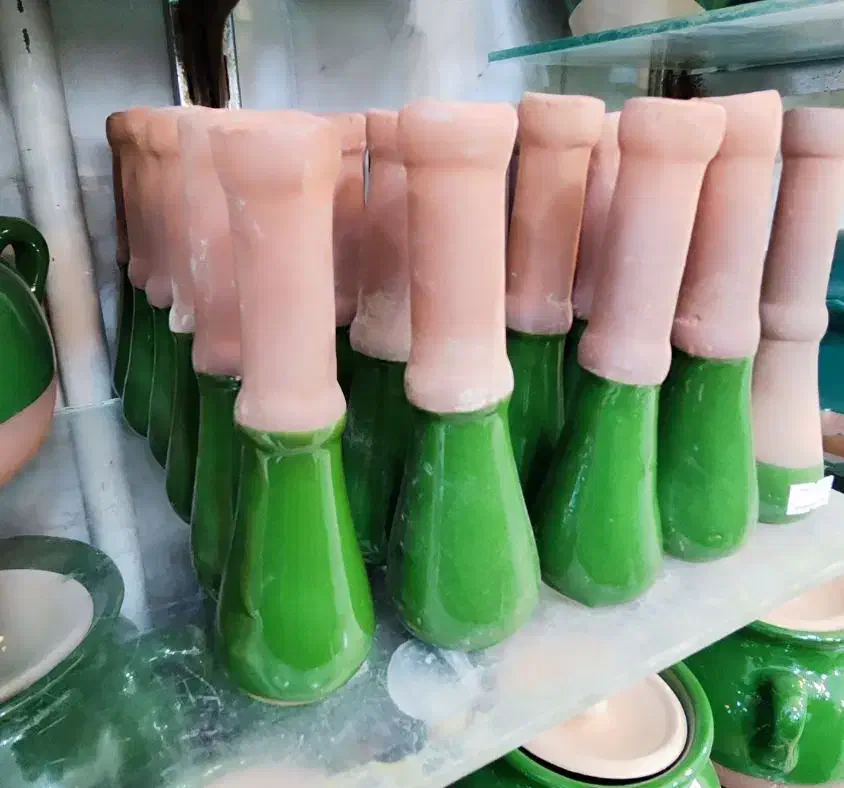 گوشتکوب سفال سفالی دیزی خوری لیندا گلدان خاکبرگ|ظروف سرو و پذیرایی|قم, ولیعصر|دیوار