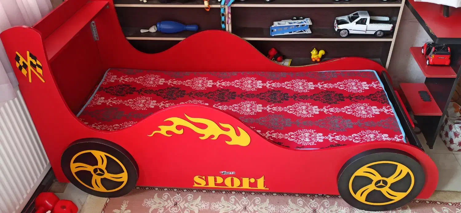 تخت خواب ماشین و تخت نوجوان ،میز تحریر و کامپیوتر|تخت و سرویس خواب|فردیس, فردیس|دیوار