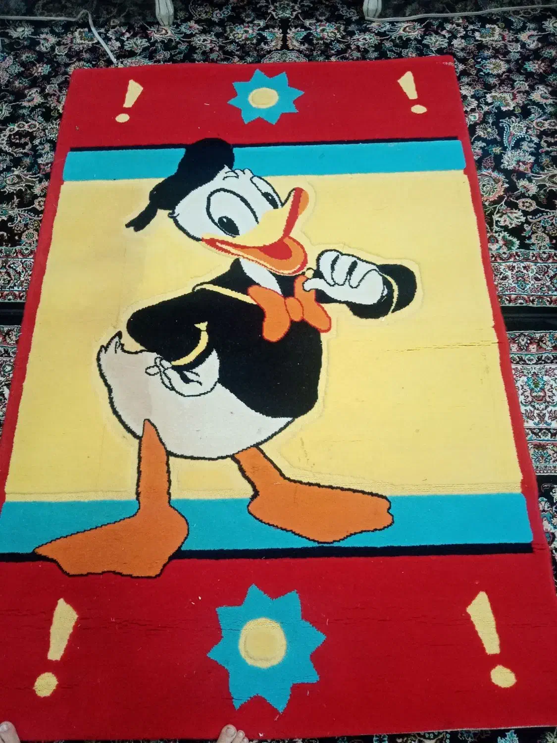 فرش اتاق کودک و نوجوان زیبا|فرش|قم, لسانی|دیوار