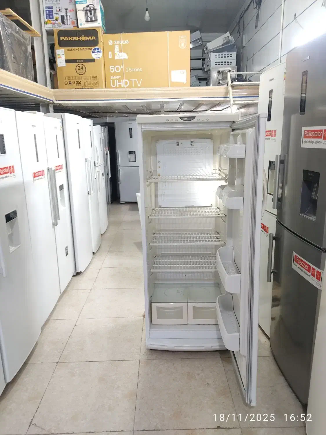 مطمعن و با اصالت (یخچال هانیزان در حد نو)|یخچال و فریزر|قزوین, |دیوار