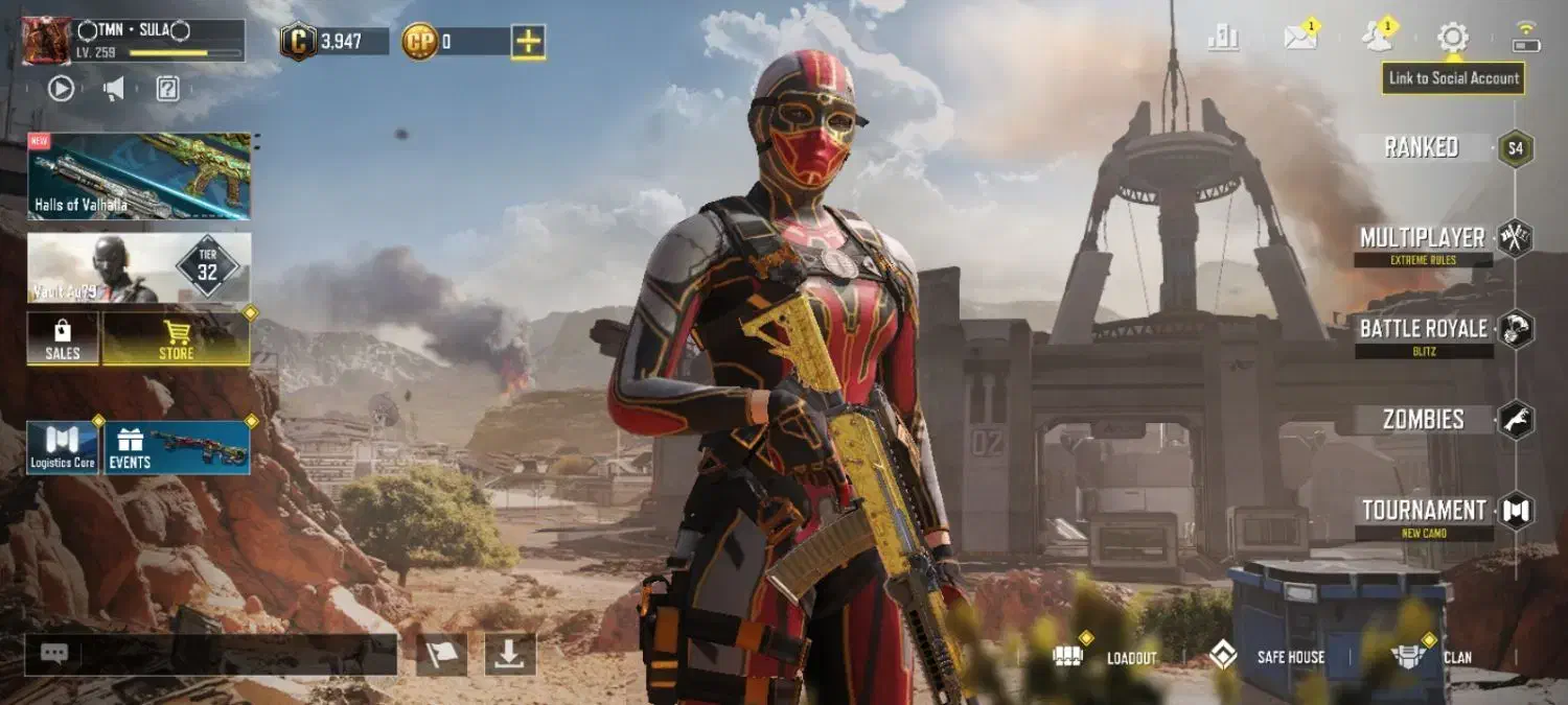 اکانت کالاف دیوتی موبایل|کنسول، بازی ویدئویی و آنلاین|ارومیه, |دیوار