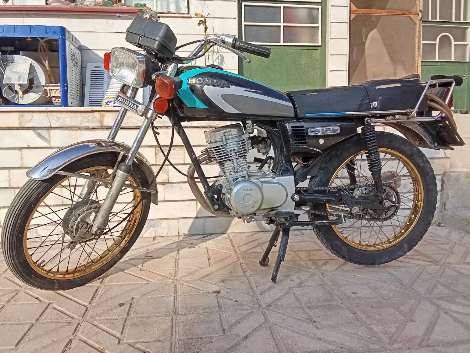 موتور مزایده ای 89|موتورسیکلت|قزوین, |دیوار