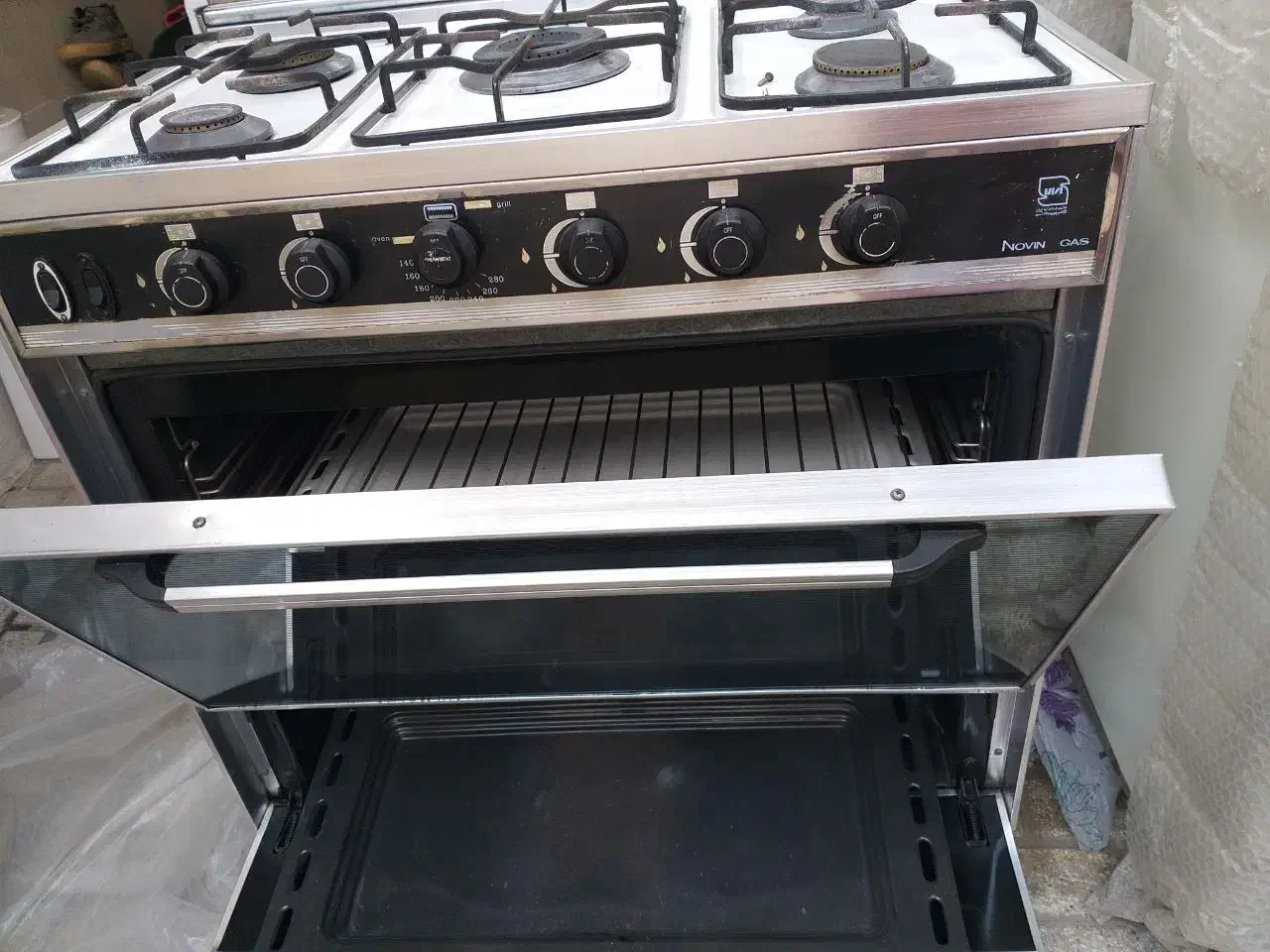 نوین گاز پنج شعله|اجاق گاز و لوازم برقی پختوپز|ساری, |دیوار