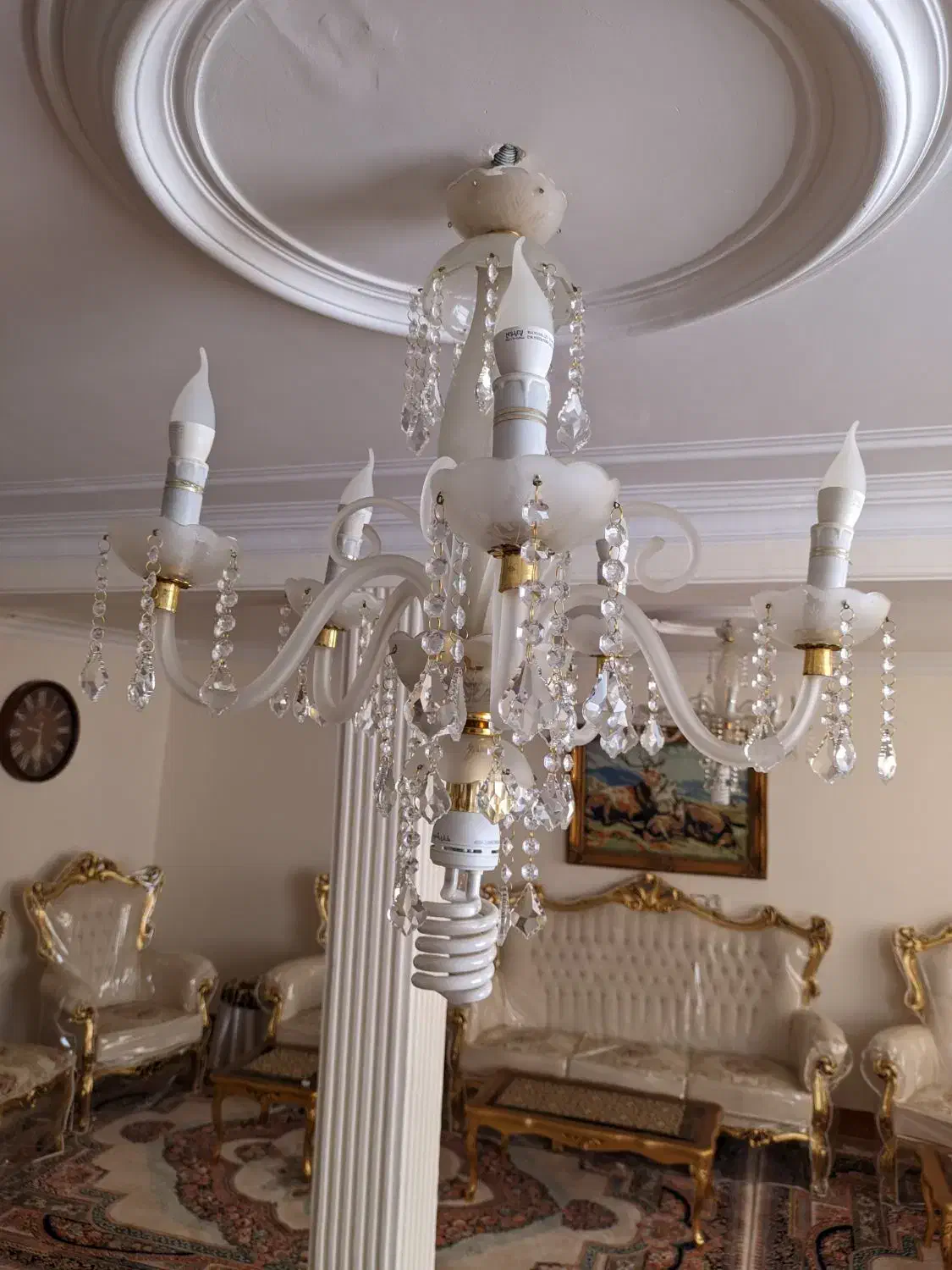 لوستر|لوستر و چراغ آویز|اسفراین, |دیوار