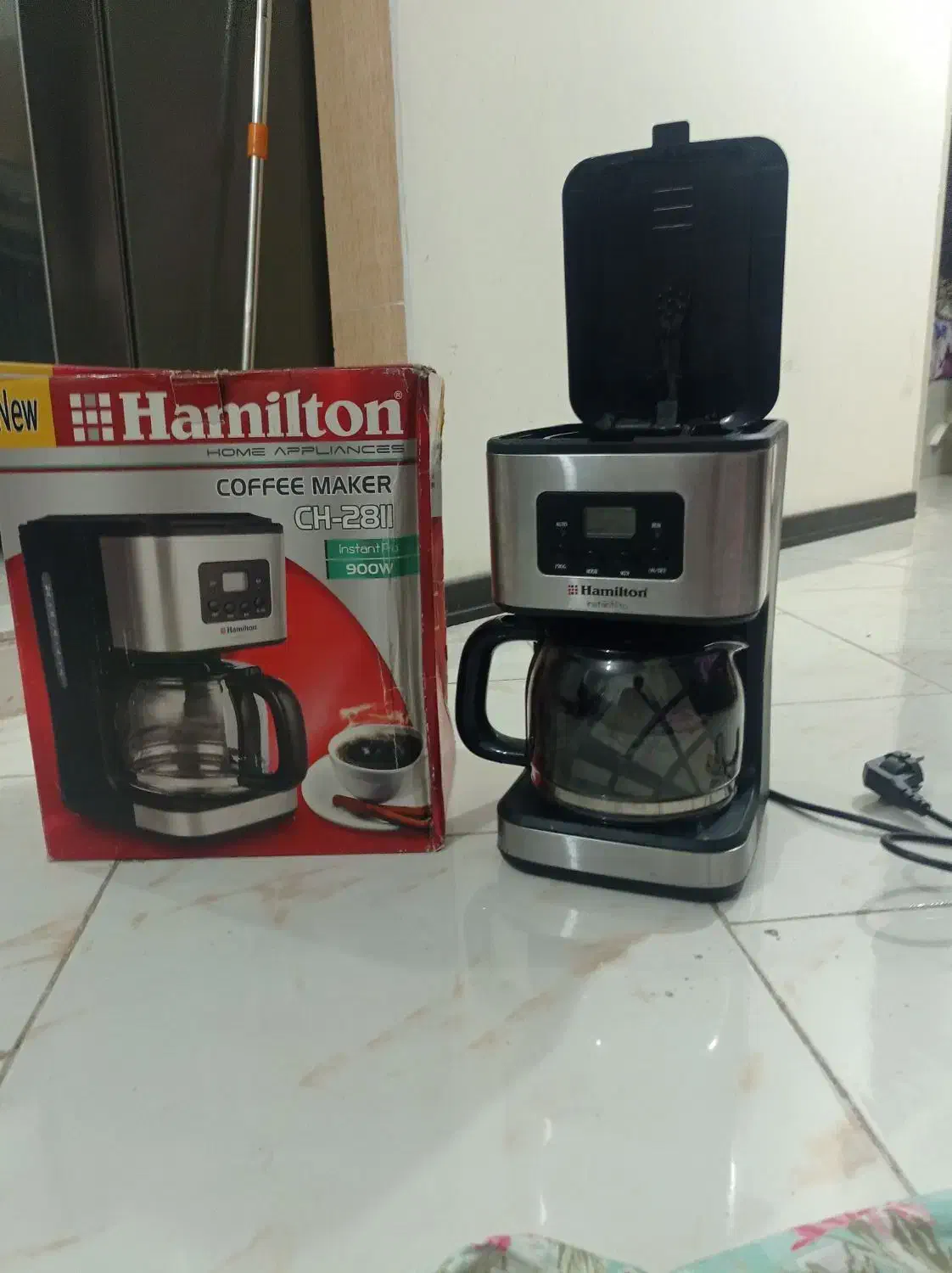 قهوه ساز همیلتون|سماور، چای‌ساز، قهوه‌ساز|محمدیه-قزوین, |دیوار