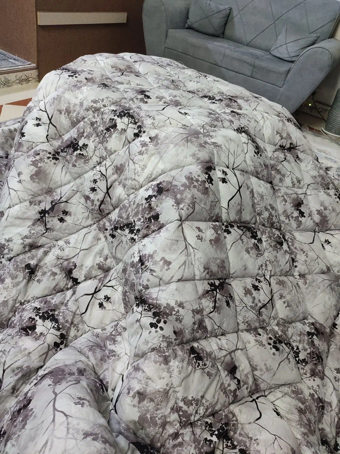 لحاف کرسی الیاف|رختخواب، بالش، پتو|قم, باغ کرباسی|دیوار