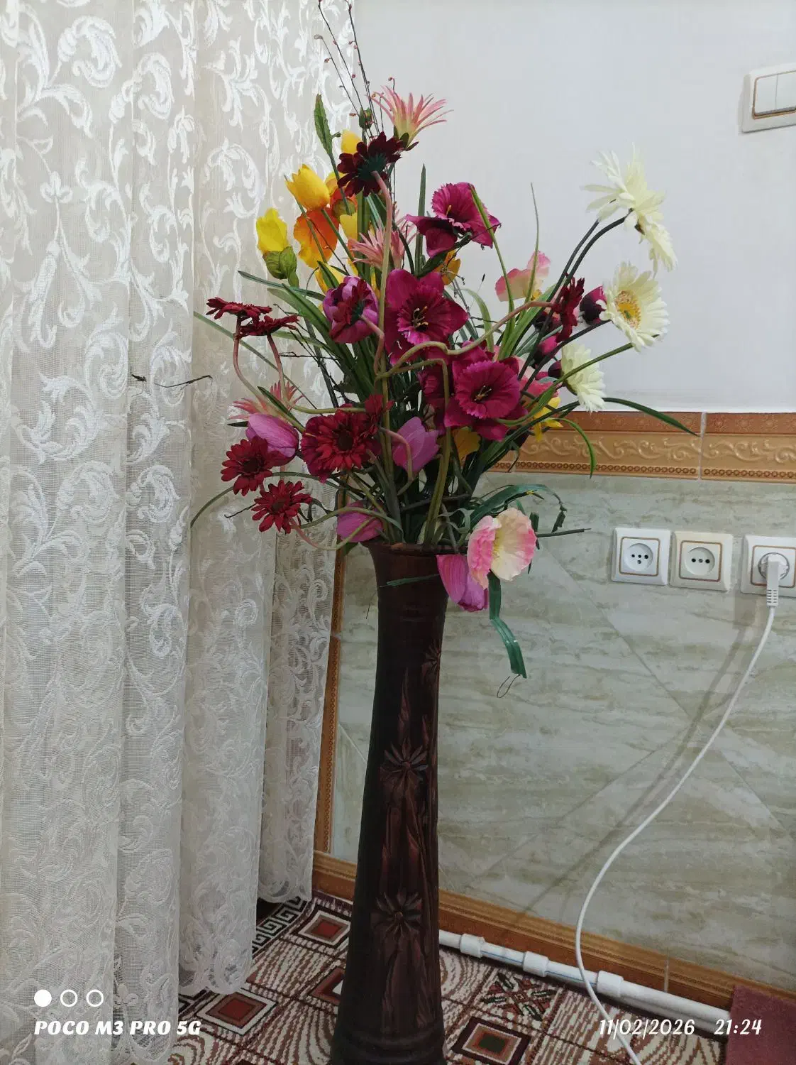 گل مصنوعی|گل مصنوعی|سبزوار, شرق کال میانی|دیوار