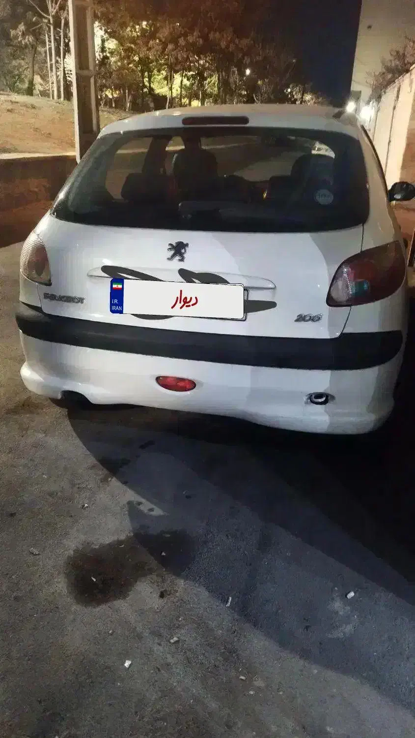 206 تیپ3|خودرو سواری و وانت|تبریز, |دیوار