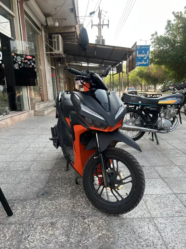 طرح کلیک بهرو ۱۵۰ مدل ۱۴۰۱|موتورسیکلت|دزفول, |دیوار